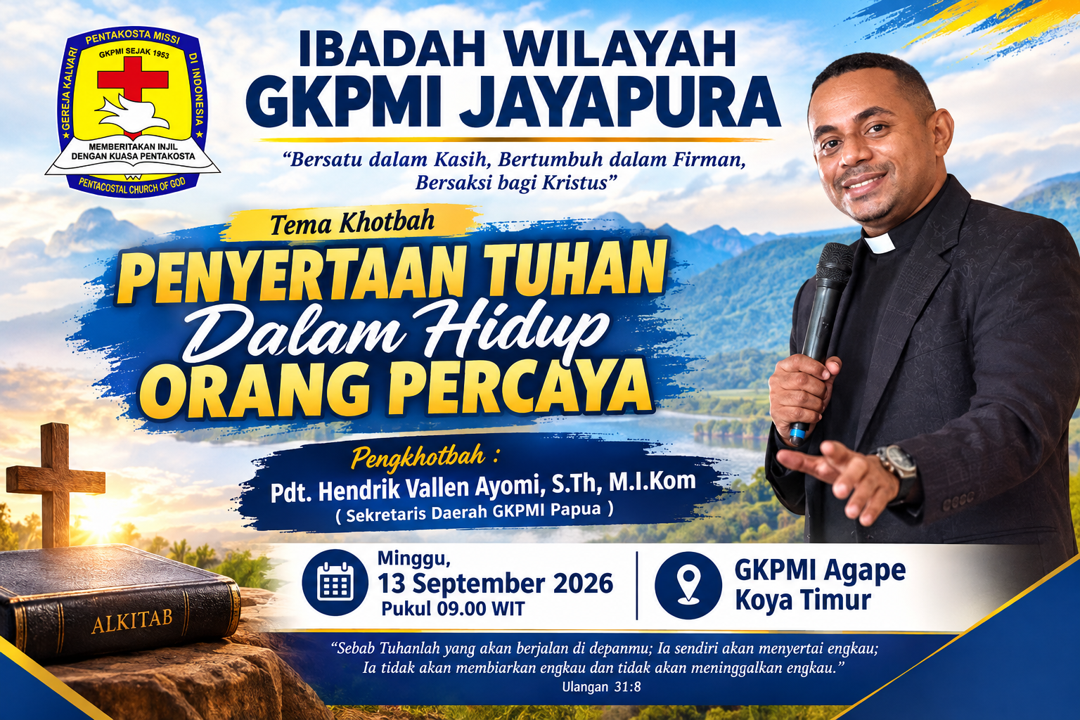 PENYERTAAN TUHAN DALAM HIDUP ORANG PERCAYA